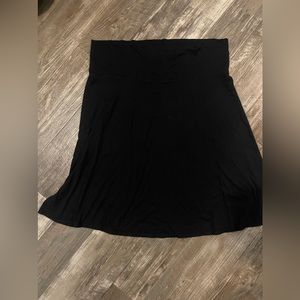 Black midi Express Skirt